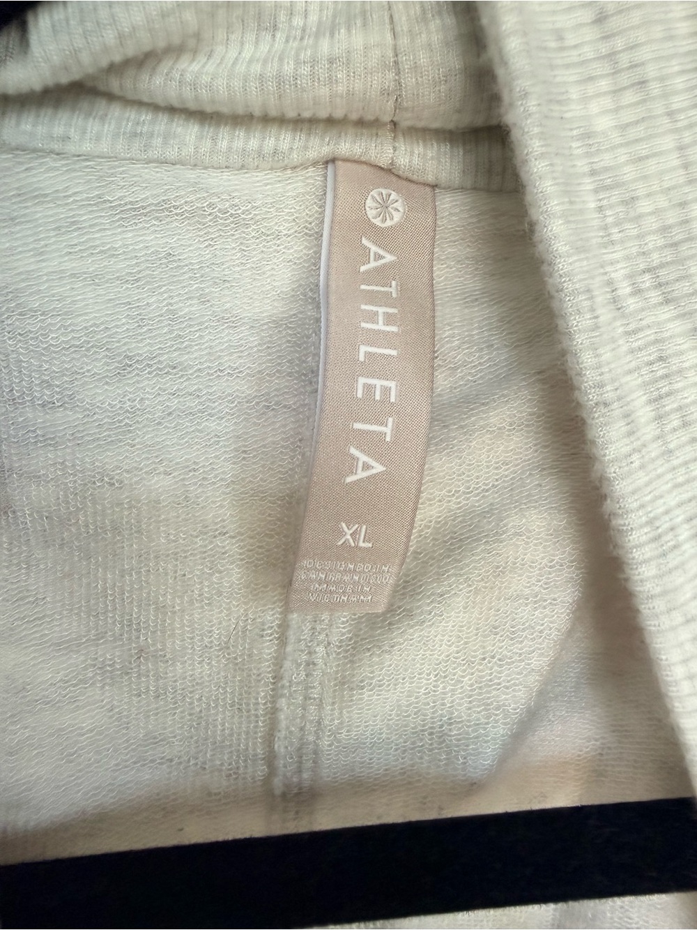 Athleta Light Gray Open Drape Cardigan - Picture 3 of 4